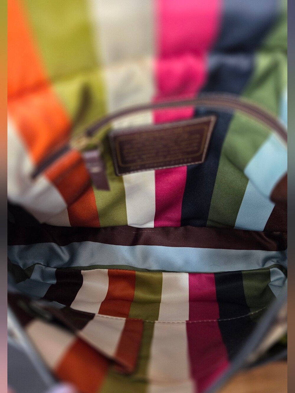 COACH/ LEGACY/ 65th ANNIVERSARY HIPPIE BAG- Y2K - Gem